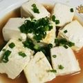 ドルフィンサーモン's cooksnap of when they made 油不要☆生姜だし風味の焼き豆腐.