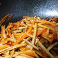 かんかぁちゃん's cooksnap of when they made ピリ辛！簡単！きんぴらごぼう.