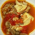 としゅ's cooksnap of when they made 簡単★冷凍トマト煮込み～豆腐・豚肉編～.