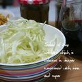 あきひゃ's cooksnap of when they made ドイツの味☆　キャベツのサラダ.