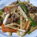 ssykxxx's cooksnap of when they made 牛肉と山芋のさくさくオイスターソース炒め.