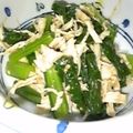 Reina6's cooksnap of when they made ささみと小松菜の中華和え.