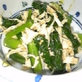 Reina6's cooksnap of when they made ささみと小松菜の中華和え.