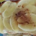 ポポポポポフィ〜♡'s cooksnap of when they made 簡単5分！ズボラなアップルパイ風トースト.