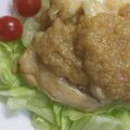 あかなみ's cooksnap of when they made 無駄なし！鶏むね肉の柔らかオニオンソース.
