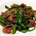 しきままーーーん's cooksnap of when they made 簡単で美味しい！青椒肉絲.