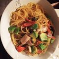 xoxo_michi's cooksnap of when they made 簡単！アボカドとサーモンのクリームパスタ.