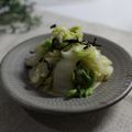 まろんかふぇ's cooksnap of when they made 白菜の塩昆布和え.