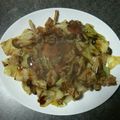 すすっち☆'s cooksnap of when they made ソースで食べる野菜炒め♪.