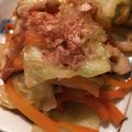 骨つき鳥's cooksnap of when they made キャベツ＊舞茸の炒め煮.