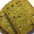 りえぴぃ～'s cooksnap of when they made ホームベーカリーで贅沢抹茶パン♪.
