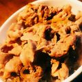 sirull's cooksnap of when they made 簡単に豚こまで(^^)やわらかい豚丼.