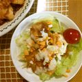 井戸の魔物's cooksnap of when they made シーザー風♥チキン南蛮サラダ.