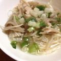 yummy?'s cooksnap of when they made 舞茸、えのきと鶏のポカポカ素麺.