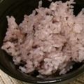 お気楽な嫁。's cooksnap of when they made お鍋で絶品☆黒米ご飯.