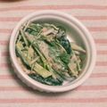 shelly616's cooksnap of when they made 水菜大根ツナマヨ梅サラダ.