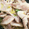 chicao's cooksnap of when they made 生姜焼き豚肉でネギ塩♡.