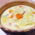 のんすけこぶたちゃん's cooksnap of when they made 豆乳*味噌スープ.