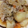 すずらんﾁｬﾝ's cooksnap of when they made めんつゆ薄味✿肉じゃが✿.