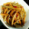 21chie☆'s cooksnap of when they made 簡単きんぴらごぼう.