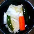 kaorix's cooksnap of when they made 簡単自家製ピクルス.