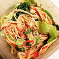 znooti's cooksnap of when they made 青梗菜とカニカマの胡麻マヨ和え.