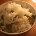 BiwacoJune's cooksnap of when they made うすいえんどうで☆豆ごはん.
