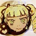 MaikeるRako's cooksnap of when they made 子供の誕生日にキャラチョコプレート.