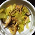あたむ❤189's cooksnap of when they made キャベツとうすあげのカレー煮浸し.