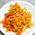 屋寿司's cooksnap of when they made ＊大根 人参 油揚げの麺つゆ炒め＊.