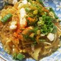 potatopian's cooksnap of when they made 今年の年越しそばは鍋焼きカレーうどんだ！.