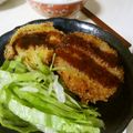 かすてら１２'s cooksnap of when they made 簡単☆ハムカツ.