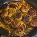ナリンギン's cooksnap of when they made フライパンだけde煮込みハンバーグ♡.