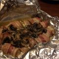 minahig's cooksnap of when they made 鱈のベーコン巻♪ホイル焼き.