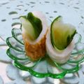 赤い電話's cooksnap of when they made お弁当に♪ちくわきゅうり.
