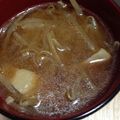 せつせつせつ's cooksnap of when they made もやしベーコンのハマる☆味噌バタースープ.