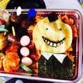 なちゅ陣's cooksnap of when they made 簡単キャラ弁☆『暗殺教室』殺せんせー.