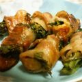 yukimamo's cooksnap of when they made 春菊と油揚げの豚肉グルグル.
