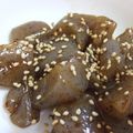 ＊まめゴマ＊'s cooksnap of when they made こんにゃくのオイスターソース炒め.