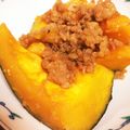 まなみ518's cooksnap of when they made ご飯のおかずになるカボチャのそぼろ煮♡.