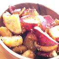 あやちャま's cooksnap of when they made 揚げない大学芋☆弁当おかずにも◎.