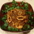 ちかどの's cooksnap of when they made イカとポテトのトマト煮.