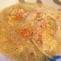 kimieimik's cooksnap of when they made かきたま にゅうめん　柚子こしょう添え.