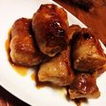 ゆいなん♡'s cooksnap of when they made 豆腐の豚肉巻き☆照り焼き味.
