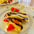 ❦❦Dolce❦❦'s cooksnap of when they made 混ぜて焼くだけ簡単もちもちクレープの生地.