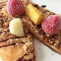はるき♡'s cooksnap of when they made 簡単☆もっちり白玉粉クレープ.