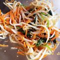 ぶちもに's cooksnap of when they made 小松菜・人参・もやしのピリ辛ナムル♪.