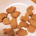 新快速★ママ's cooksnap of when they made 簡単きなこクッキー【甘さ控えめ】.