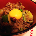 にゃこ２'s cooksnap of when they made きのこたっぷりすき焼き風.