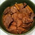 ☆Tomochan☆'s cooksnap of when they made 日本のジビエ！猪肉の味噌煮込み.